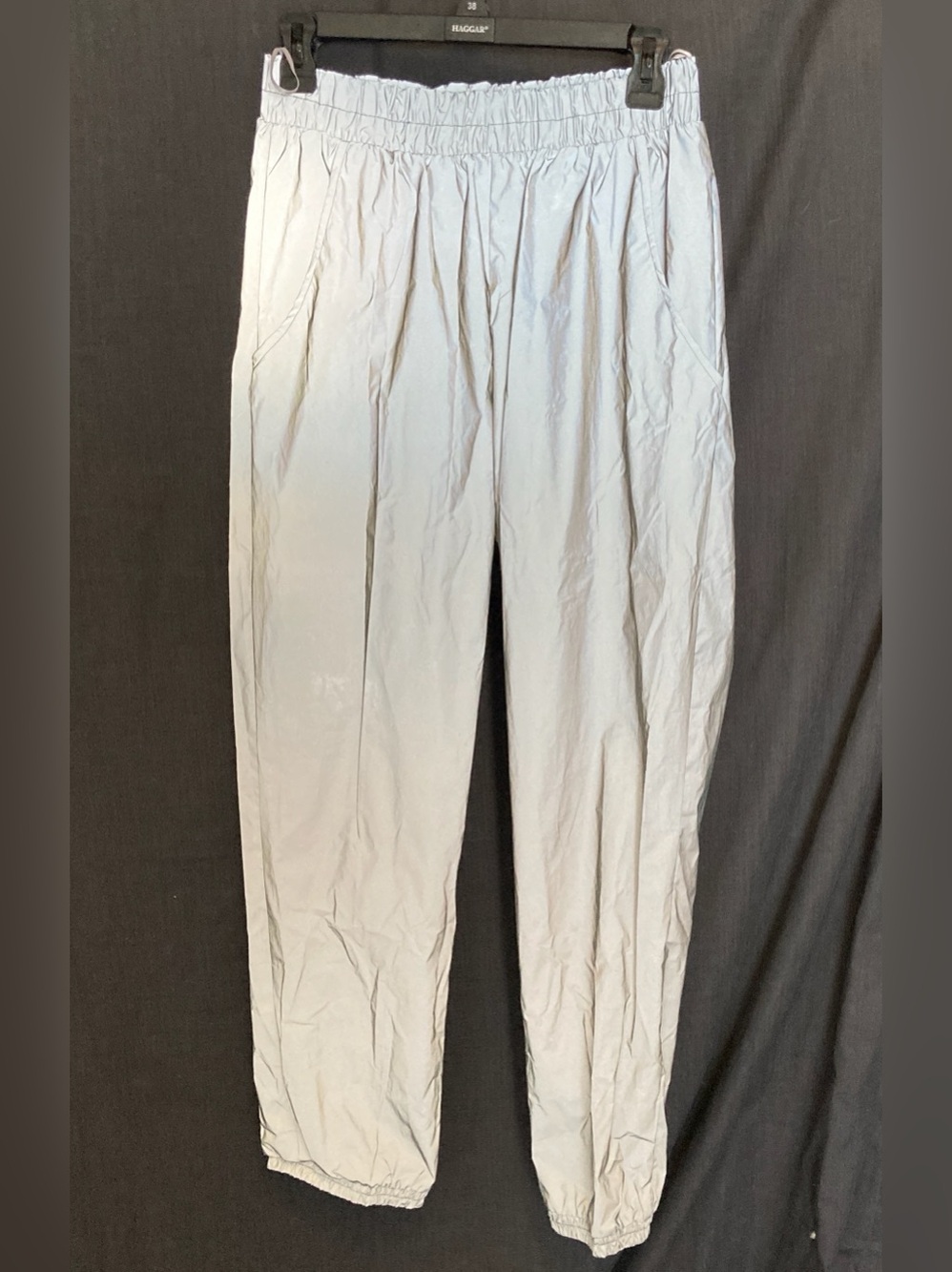Fashion Nova Optical Illusion/Iridescent Sparkly Joggers Size Large